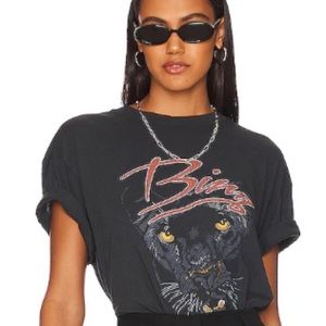 Anine Bing Walker Panther Tee, S NWT